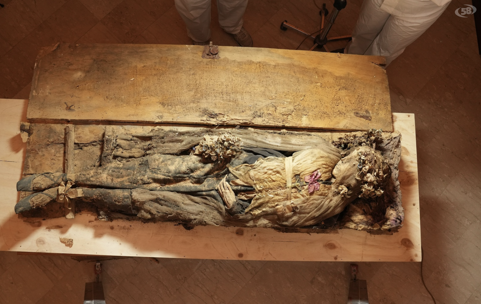 Ritrovata in Irpinia la mummia di una donna morta nell'800