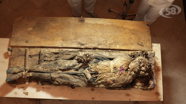 Ritrovata in Irpinia la mummia di una donna morta nell'800