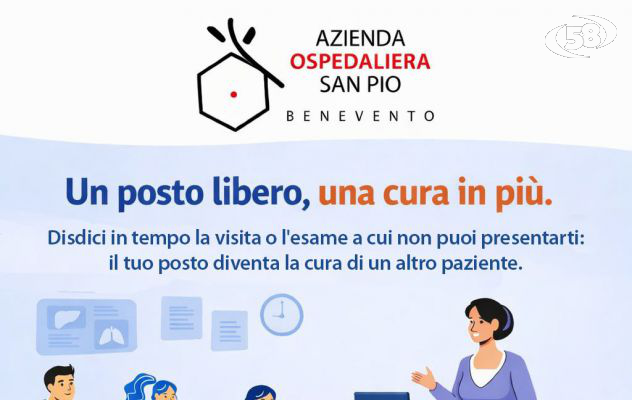 Esami e visite al San Pio, sanzioni per chi prenota e non si presenta