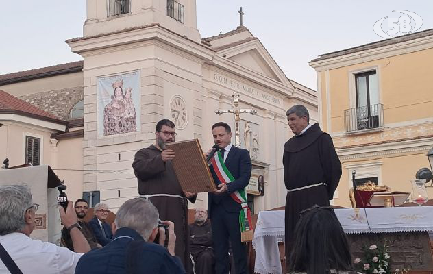 Padre Ibrahim Faltas è cittadino onorario di Pietrelcina, il sindaco Mazzone annuncia raccolta fondi a sostegno della Terra Santa