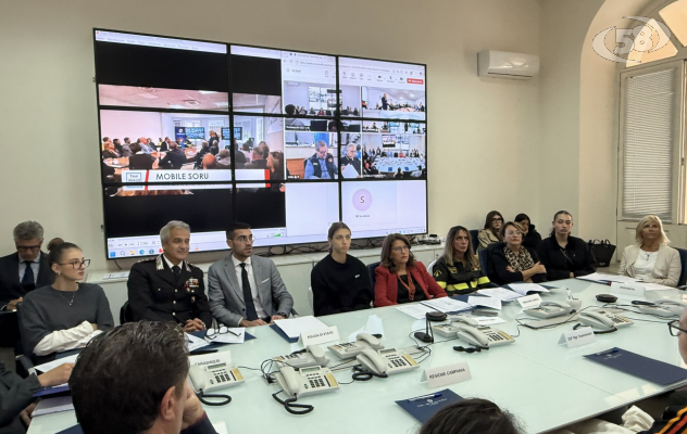 Protezione civile, esercitazione in Prefettura e inaugurazione del nuovo COC di Avellino