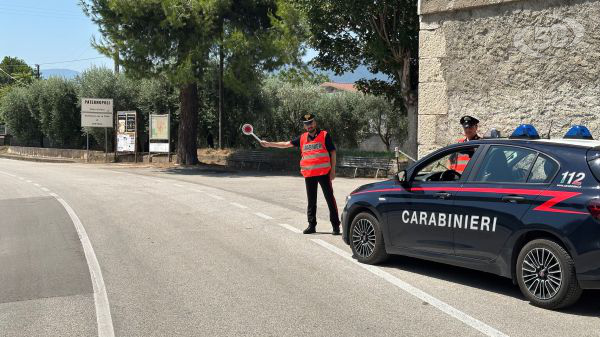 Una denuncia per guida in stato di ebbrezza e tre segnalazioni per droga