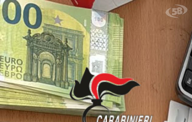 Oltre 21mila euro di banconote false scovate dai Carabinieri in casa: arrestato 51enne