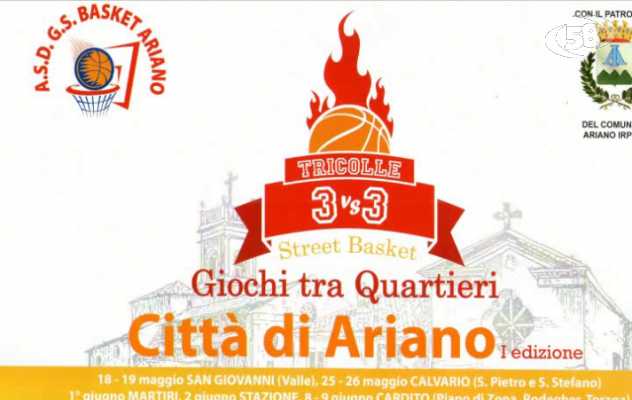 Ariano, Il capitano Lpa presenta 3vs3: lo street basket invade la città