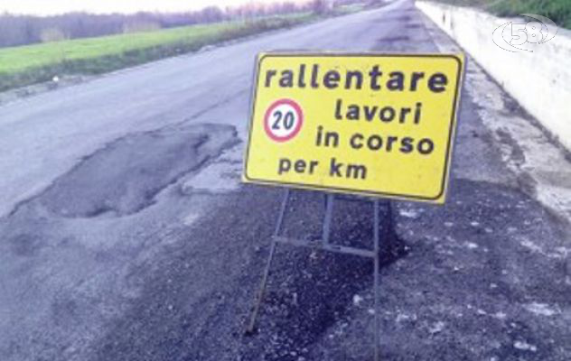 Fondovalle Ufita, partono i lavori di sistemazione del manto stradale