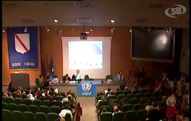 Infanzia e disabili, ecco il rapporto Unicef: premiata delegazione di Grottaminarda/VIDEO