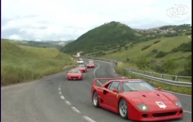 Ariano, il rombo delle ferrari conquista il Tricolle/VIDEO