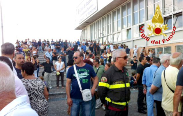 Monterusciello, i Vigili del Fuoco di Avellino ai funerali
