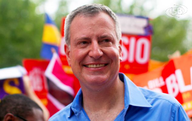 Bill De Blasio sfida il presidente degli Stati Uniti Donald Trump