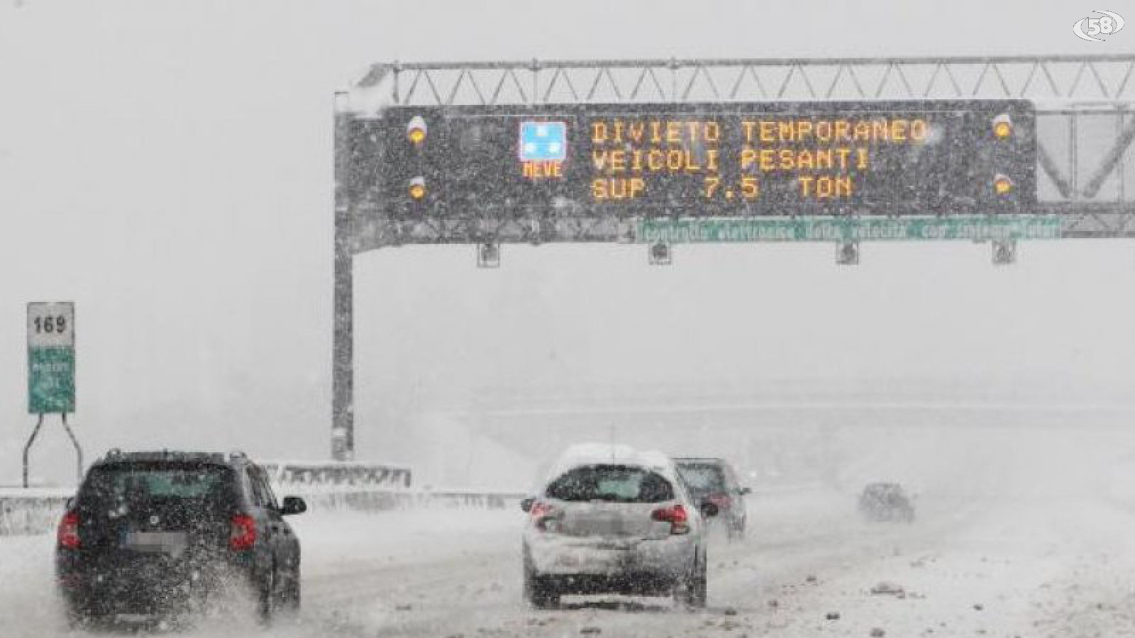 neve autostrada