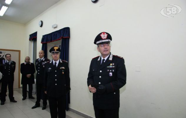 Avellino, il generale Adinofli premia i Carabinieri in servizio in Irpinia