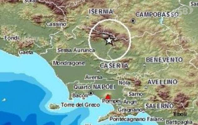 La terra trema in Baronia e in Alta Irpinia: nel pomeriggio la scossa