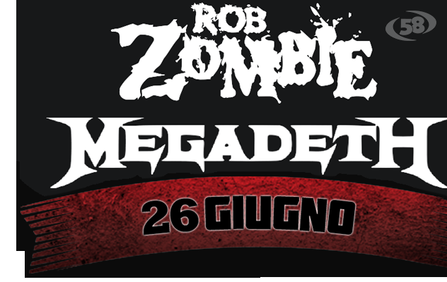 Rock in Roma, sorpresa: ecco Rob Zombie e Megadeth