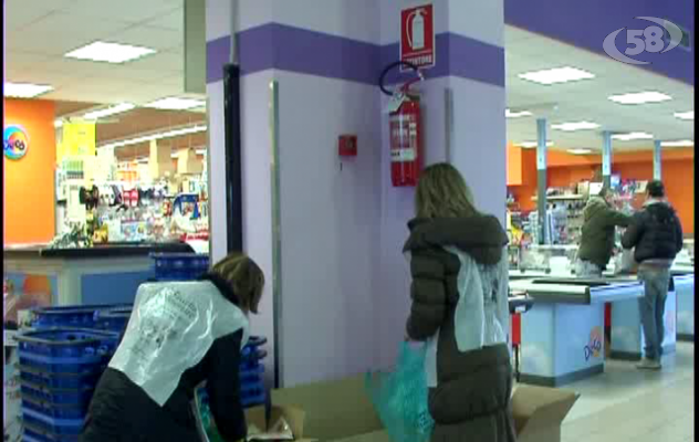 Colletta alimentare, successo ad Ariano/VIDEO