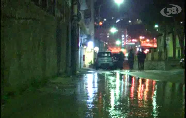 Ariano, Rione San Pietro si ''allaga'': ennesima perdita d'acqua/VIDEO
