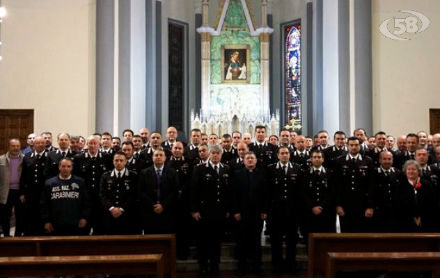 Precetto pasquale per l'Arma dei Carabinieri al Duomo di Avellino