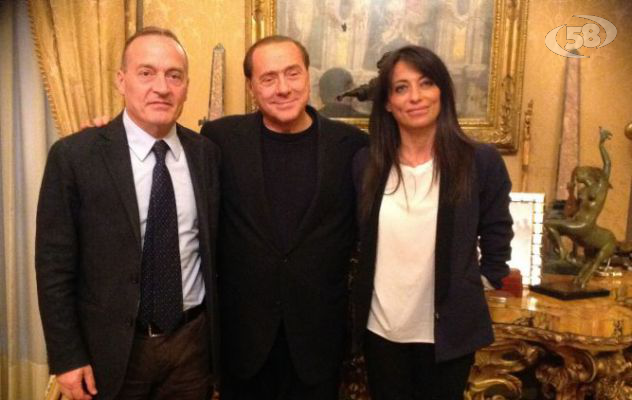 Nappi e Ruggiero da Berlusconi: ''Rientriamo nel gruppo Forza Italia''