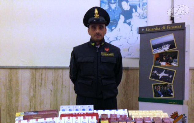 Benevento, sequestro di sigarette al terminal degli autobus