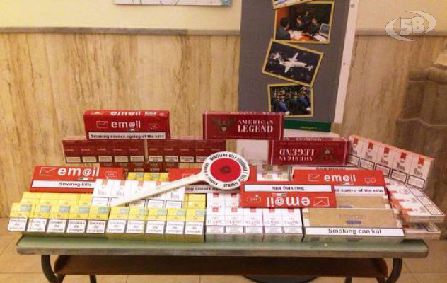 Benevento, ancora un sequestro di sigarette: denunciati due giovani