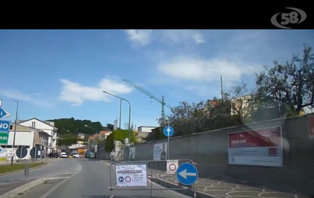 Ariano, chiude via Martiti: residenti e commercianti perplessi/VIDEO