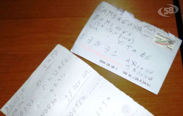 Ariano, lettera anonima anche per Gambacorta