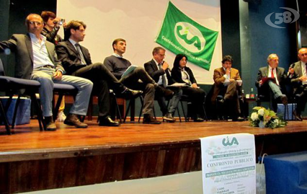 Ariano, confronto sull'agricoltura tra i sei candidati/VIDEO