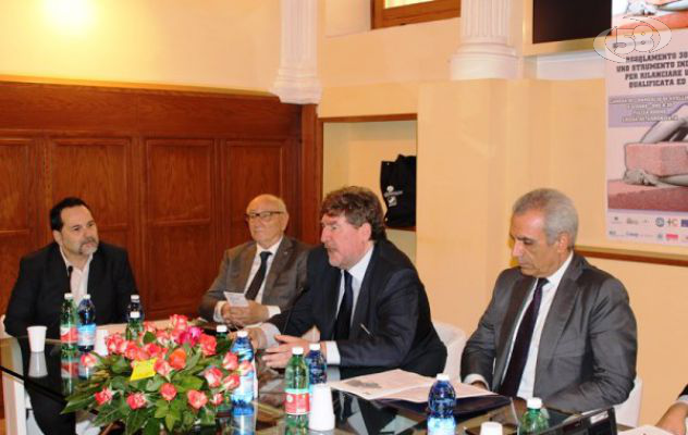 Il presidente della Federcomated in Irpinia. Foti: "Sbloccheremo i lavori della Bonatti"