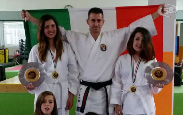 Tre nuove campionesse idi Karate in Valle Ufita. Trionfo per il team del maestro Pinto