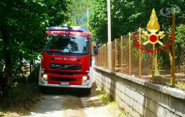 Va a fuoco la camera da letto, area messa in sicurezza