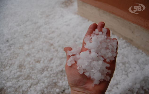 Arriva anche la grandine. Protezione Civile proroga allerta meteo