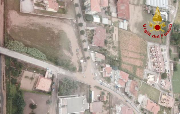 Montoro, Solofra e Volturara: dopo il nubifragio si lavora e si scruta il cielo/VIDEO