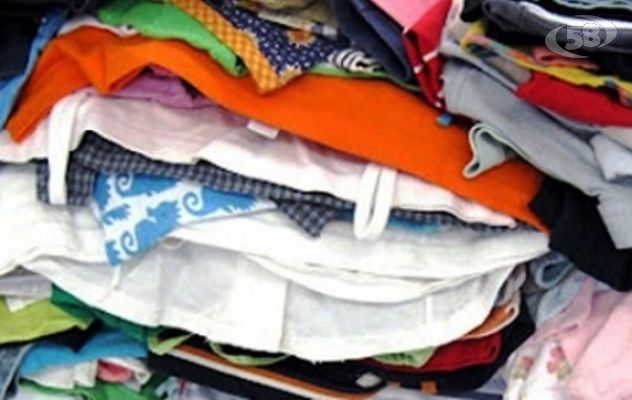 Ariano, martedì si raccolgono gli indumenti usati