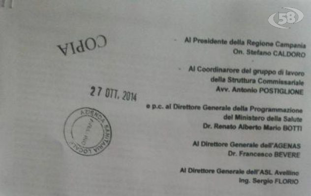 Ariano, ''ginecologia e ostetricia a rischio'': dossier che scotta nelle mani del Ministro