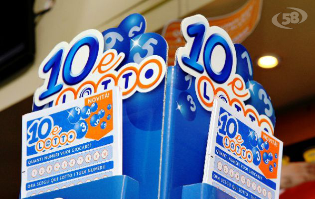 Nusco, fortunato giocatore vince 80 mila euro col "10eLotto"