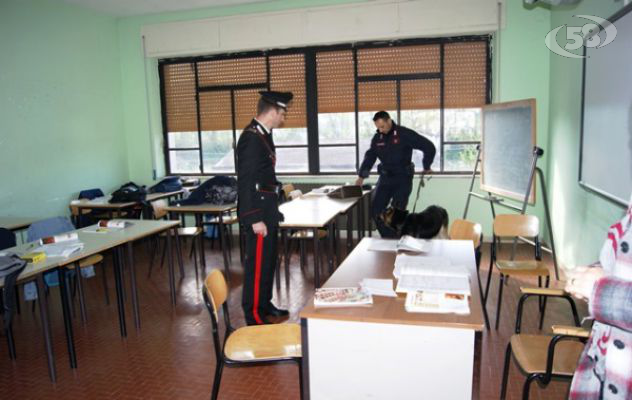Droga nelle scuole, controlli a Bisaccia: esito negativo