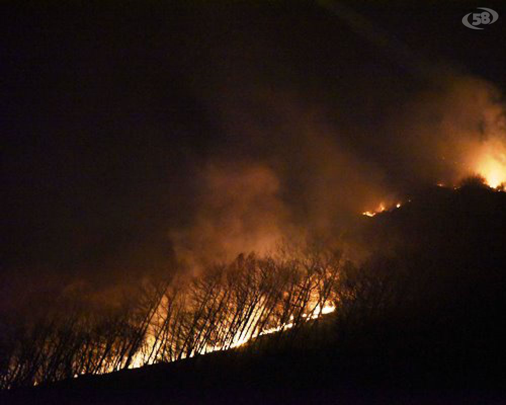 incendio montevergine