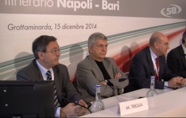 Alta capacità, nel 2016 si parte con i lavori. Vendola, Elia e Caldoro a Grottaminarda