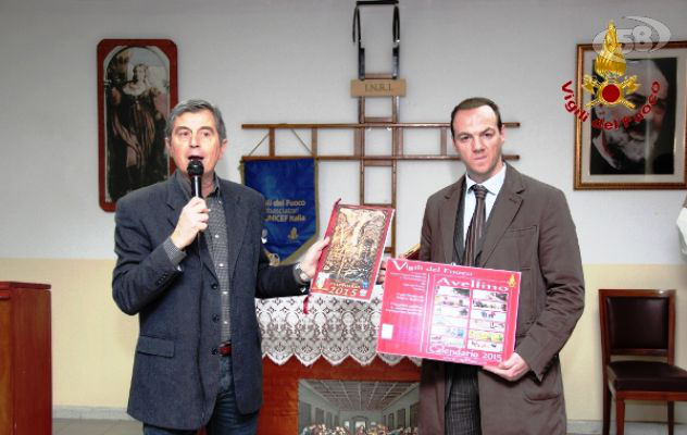 Precetto natalizio dei Vigili del Fuoco, presentato il calendario 2015
