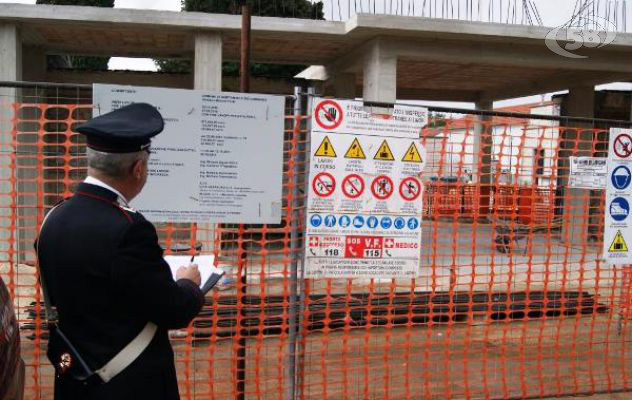 Controlli nei cantieri edili, sanzioni per 3 mila euro