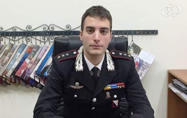 Sant'Angelo dei Lombardi, il Comandante Mancini indossa la "terza stelletta"