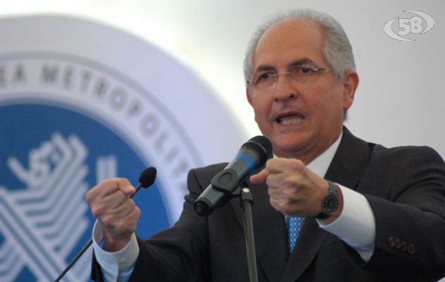 Ledezma scrive dal carcere: ''Esperienza terribile, grazie per il sostegno''