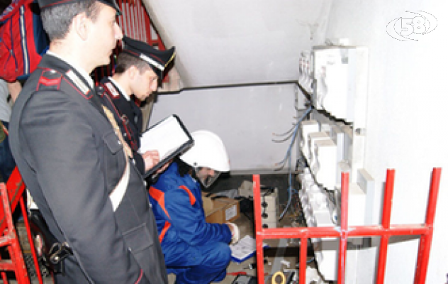 Allaccio abusivo al contatore Enel: tre denunce
