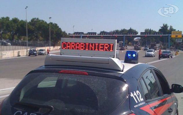 Rubano rete di recinzione dell'autostrada: beccati