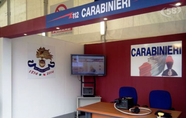 Alla Fiera di Venticano lo stand dell'Arma dei Carabinieri