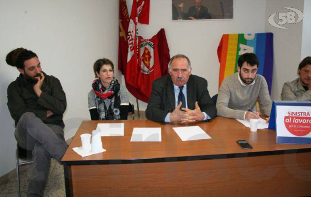 Regionali, ''Sinistra al Lavoro'' si presenta: in campo Aurisicchio, De Filippis, Ricci e De Luca 