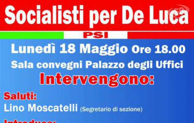 Regionali, iniziativa dei Socialisti lunedì ad Ariano Irpino