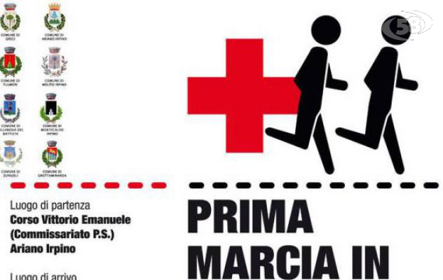 Ariano in marcia per il diritto alla salute: volontari e comuni in piazza/VIDEO
