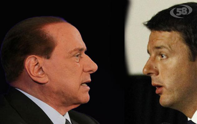 Renzi: ''Con De Luca Campania crescerà''. Berlusconi: ''Caldoro galantuomo''. E attacca De Mita