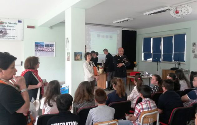 Sicurezza stradale, la Polizia incontra gli alunni di Montoro