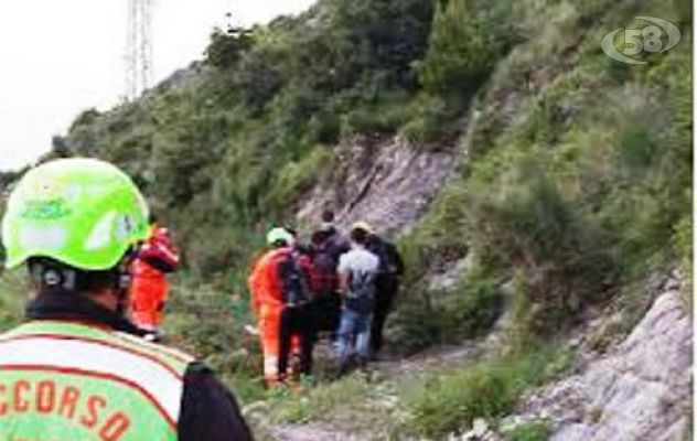 Montella, esercitazione di ricerca del corpo di soccorso alpino
